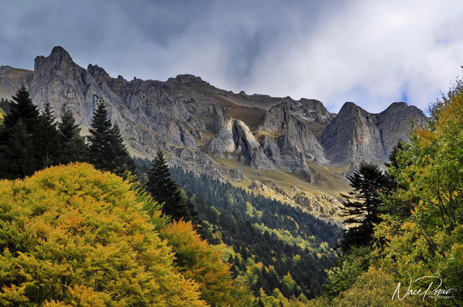 Mountain landscape in Macedonia