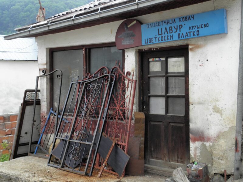 Blacksmith workshop in Krushevo