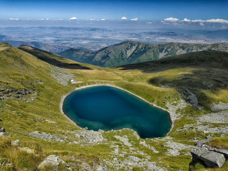 Glacial lake in NP Pelister named Big Lake