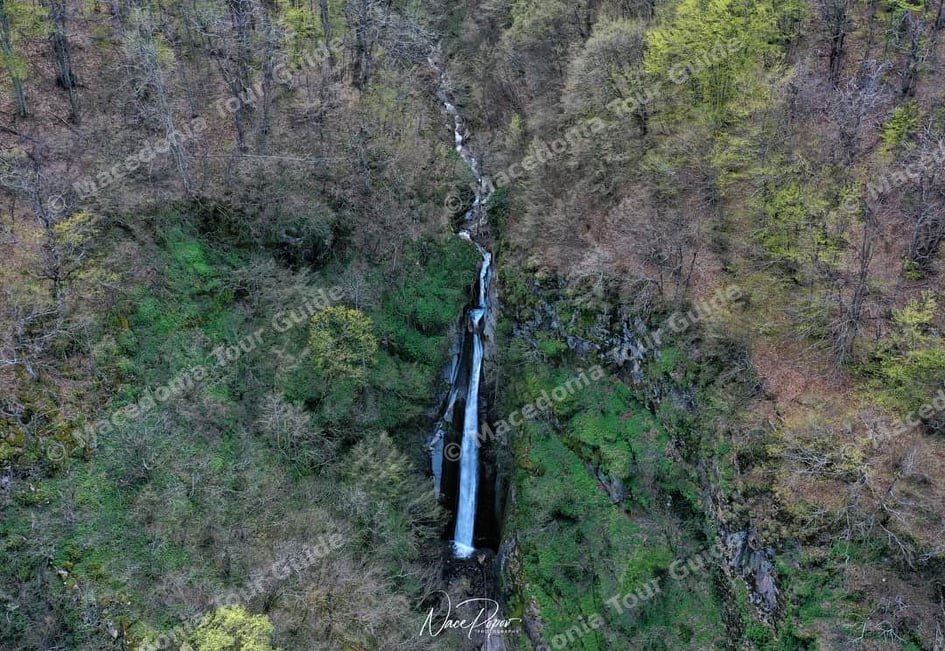 Smolare Waterfall, Струмица
