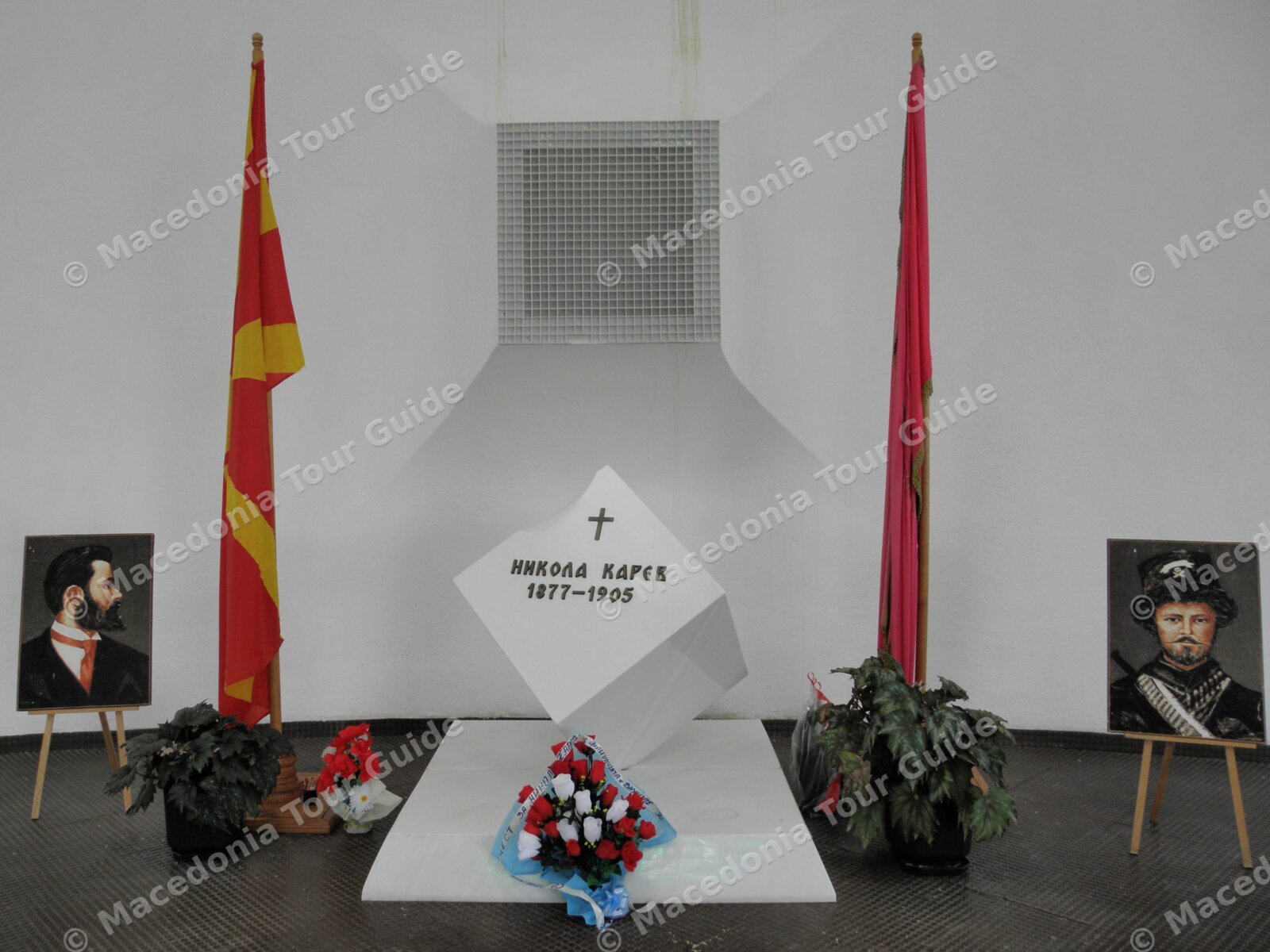 Monument of Macedonian National hero Nikola Karev, Krusevo