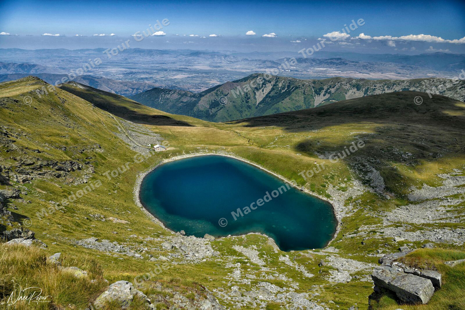 Glacial lake in NP Pelister named Big Lake
